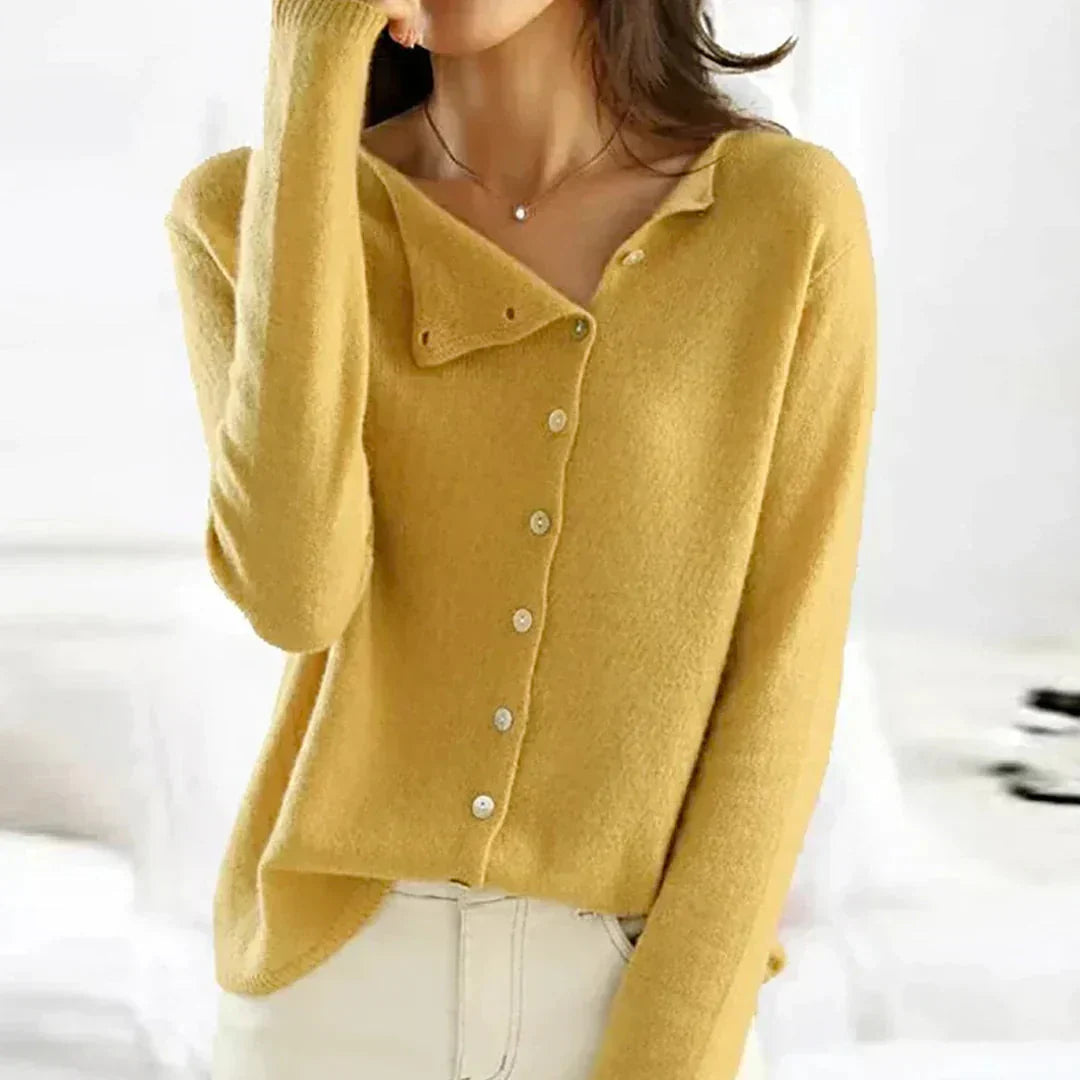 Cárdigan de punto con botones para mujer | Ideal para el día a día
