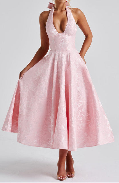 Helena Midi Dress - Blush