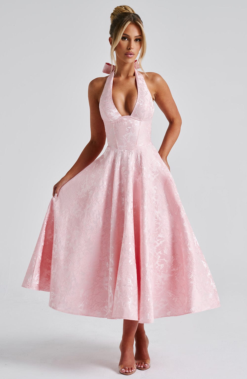 Iris | Elegant Midi Dress
