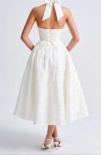 Patrizia Midi Dress - Ivory