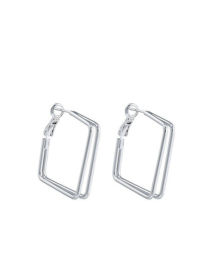 1 Pair Earrings For Girls' Wedding Alloy Classic Wedding Earring for Women