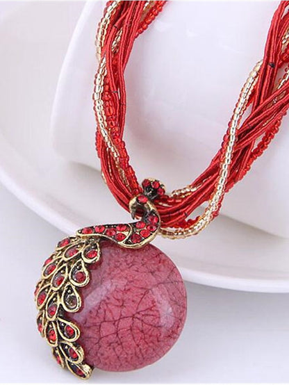 necklace Textured Street Geometry Necklaces for Women