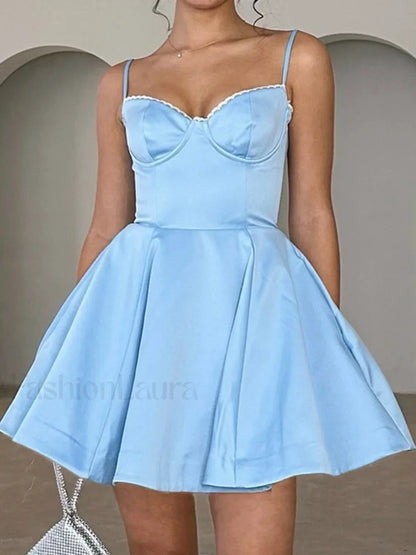 Elegant Floral Print Tulle Floral Dress