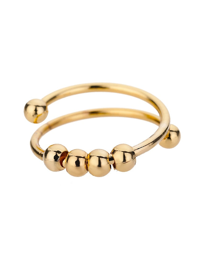 Rings Elegant Wedding Geometry Ring / Gold / Silver / Fall / Winter / Spring for Women