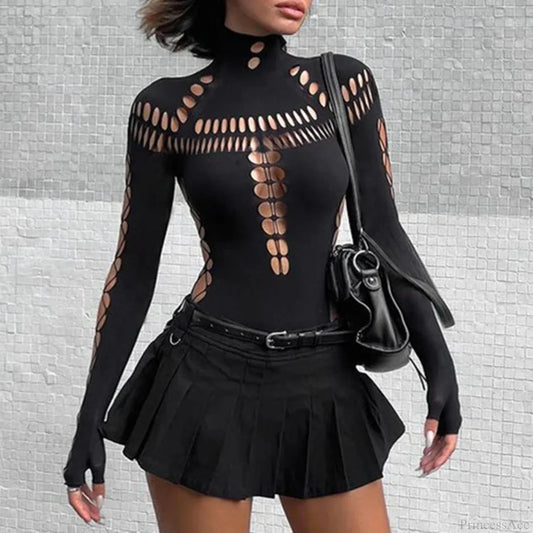 Empty Out Crop Top