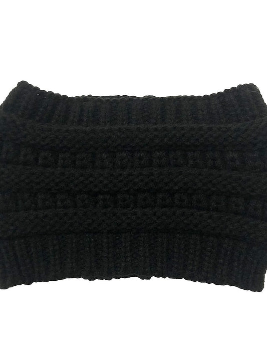 Hat Beanie / Slouchy Black Pink Wine Outdoor Home Street Knitted Pure Color Portable Windproof Comfort for Women