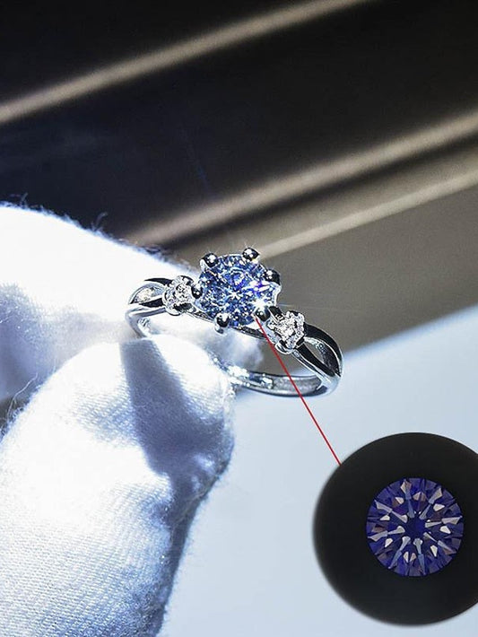 Wedding Ring For Anniversary Party Evening Gift Imitation Diamond Alloy Classic for Women