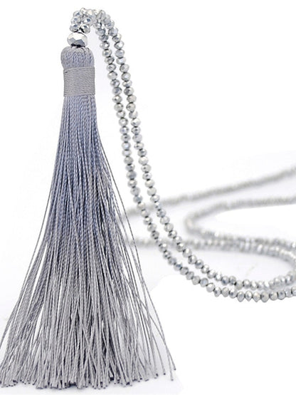 1pc Pendant Necklace Necklace For Glass Long Spike / Y Necklace / Long Necklace for Women