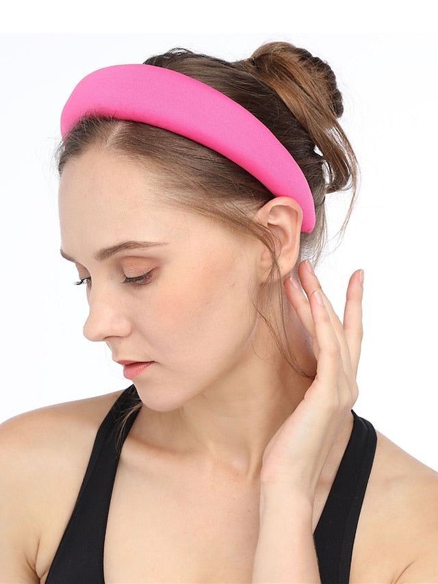 1PC Headbands Headband For Daily Classic Fabric Mixed Color Black White for Women