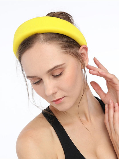 1PC Headbands Headband For Daily Classic Fabric Mixed Color Black White for Women