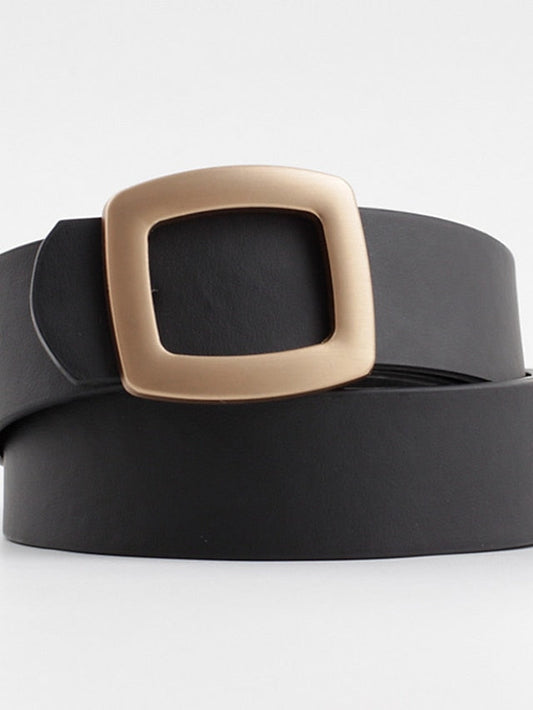 Belt PU Black Brown Beige Waist Belt Daily Holiday Pure Color / Vintage / Spring / Summer / Fall / Winter for Women