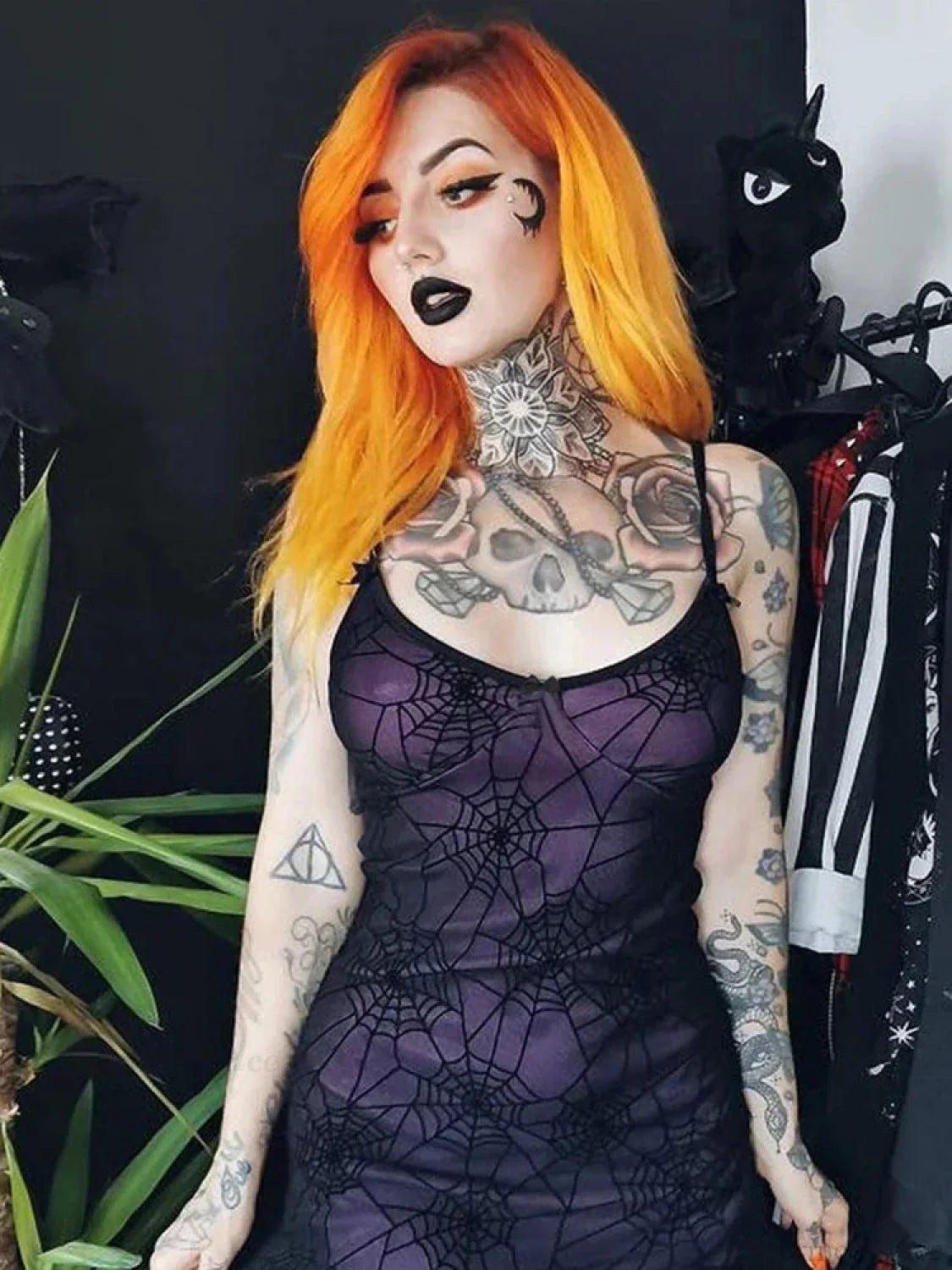 Evil Halter Lace Small Dress