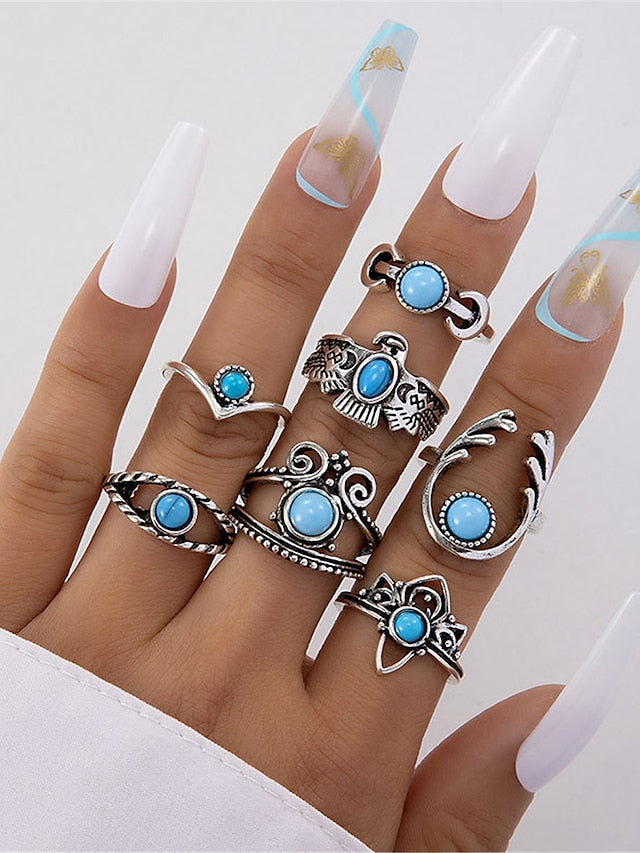 Rings Archaistic Holiday Floral Ring for Women