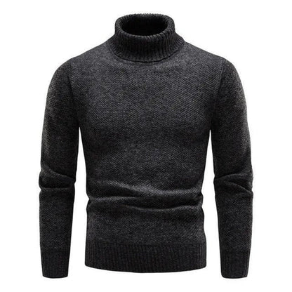 Garry - Suéter de cuello alto - Clásico - Corte entallado - Ideal para otoño/invierno