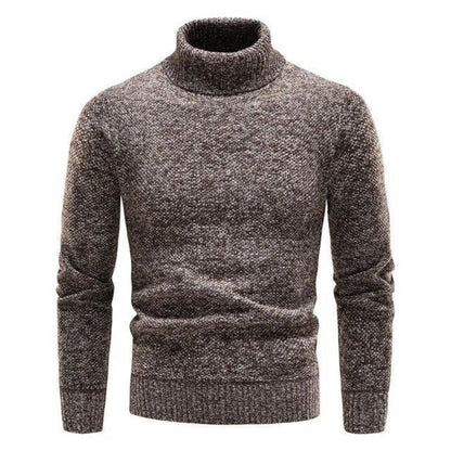 Garry - Suéter de cuello alto - Clásico - Corte entallado - Ideal para otoño/invierno