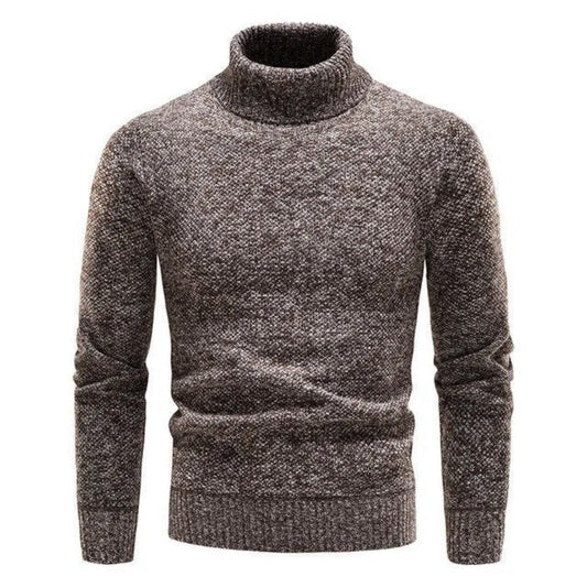 Garry - Suéter de cuello alto - Clásico - Corte entallado - Ideal para otoño/invierno