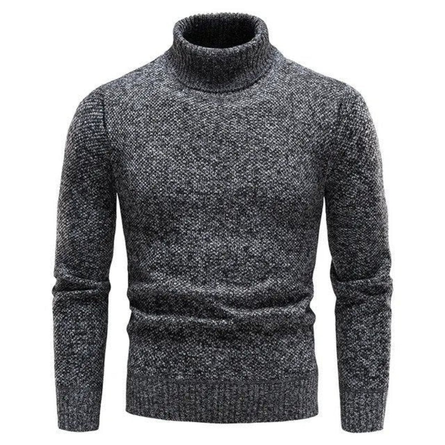 Garry - Suéter de cuello alto - Clásico - Corte entallado - Ideal para otoño/invierno