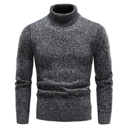 Garry - Suéter de cuello alto - Clásico - Corte entallado - Ideal para otoño/invierno