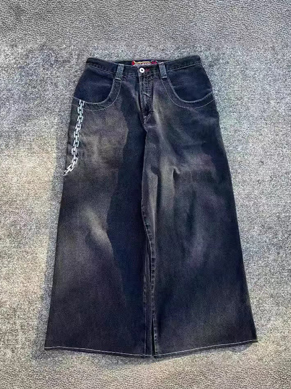Retro Hip Hop Loose Boyfriend Jeans