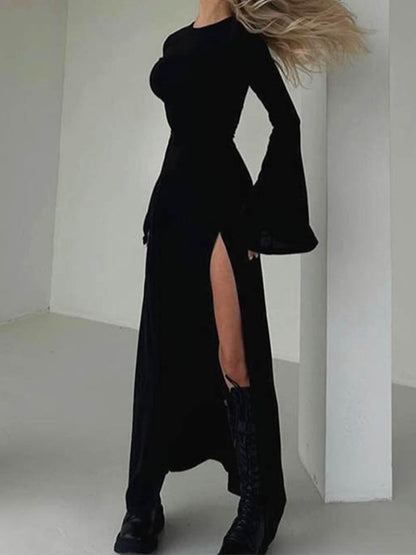 Fashionable Temperament Slim Fit Maxi Dresses