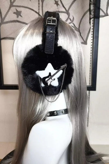 Dark Series Punk Star Band Earmuff