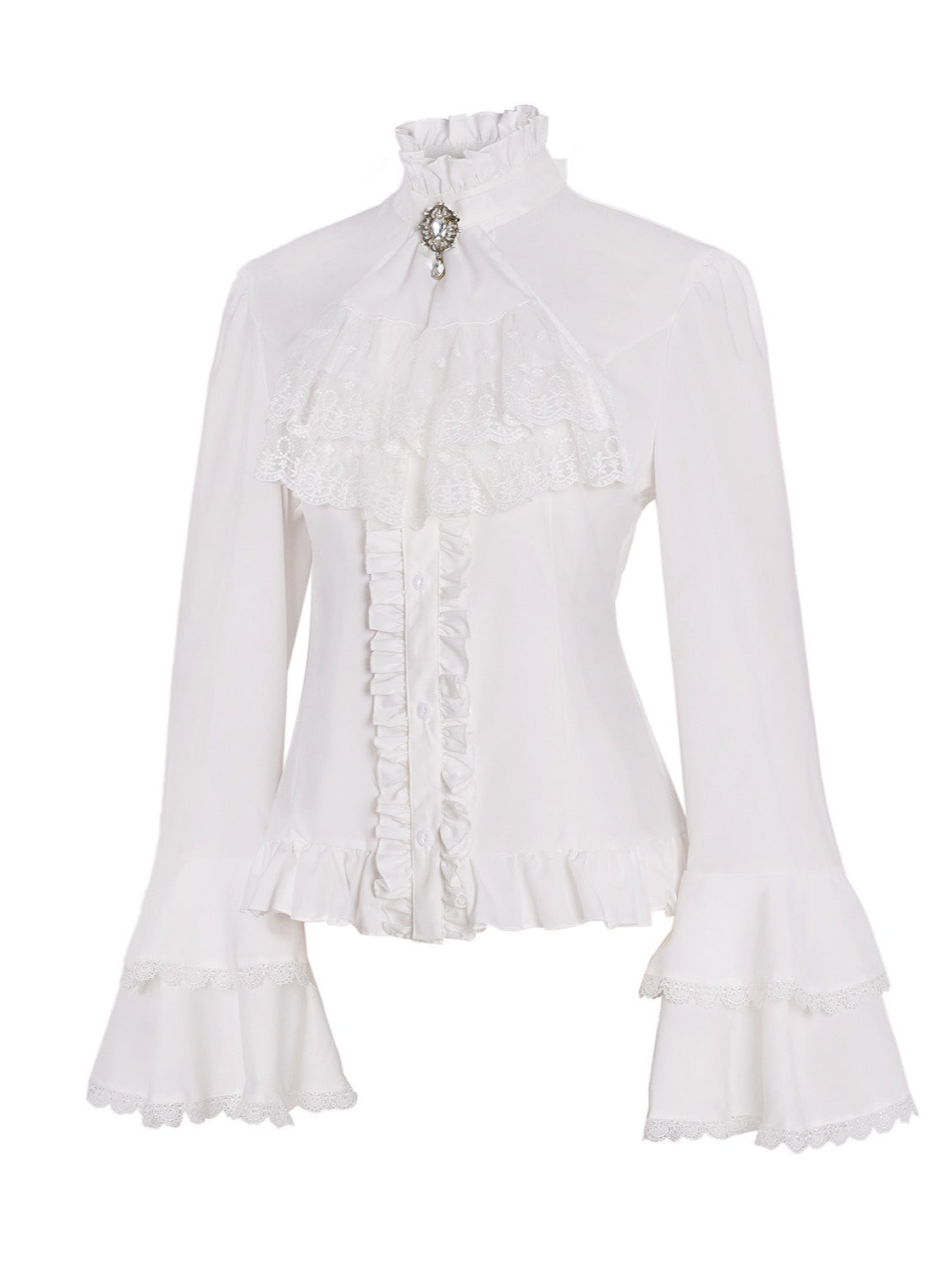 Vintage Gothic Elegant Lolita Long Sleeve Blouse
