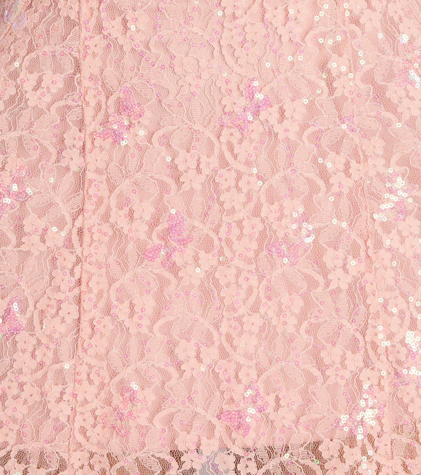 Whimsical Sparkle Butterfly Sequin Lace-Up Skater Dress