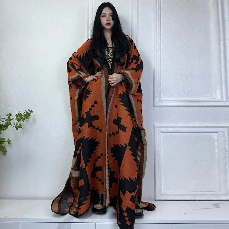 Hooded Thick Cloak