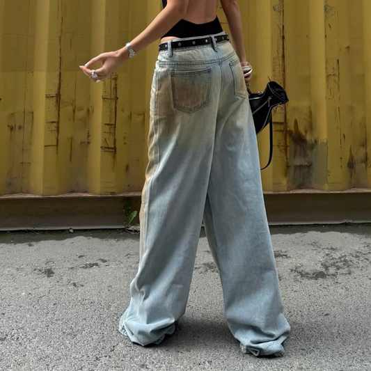 Pocket button medium rise jeans  | Festival Outfits Women