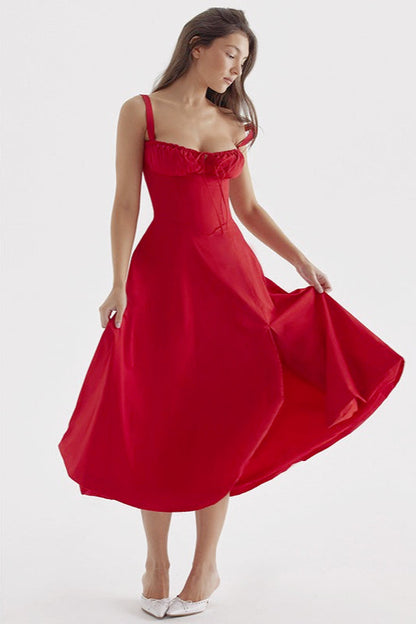 Sexy Bustier A-Line Slip Dress