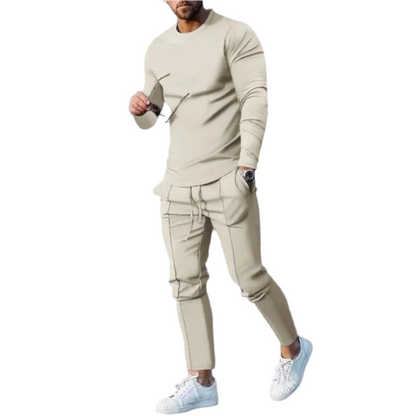 Duncan - Conjunto de camisa y pantalón - Deportivo - Ideal para Otoño/Invierno