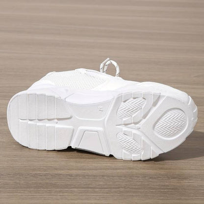 Women’s Classic White Lace Up Sneaker | Ideal for All Seasons