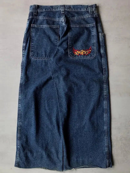 American Retro Hiphop Boyfriend Jeans