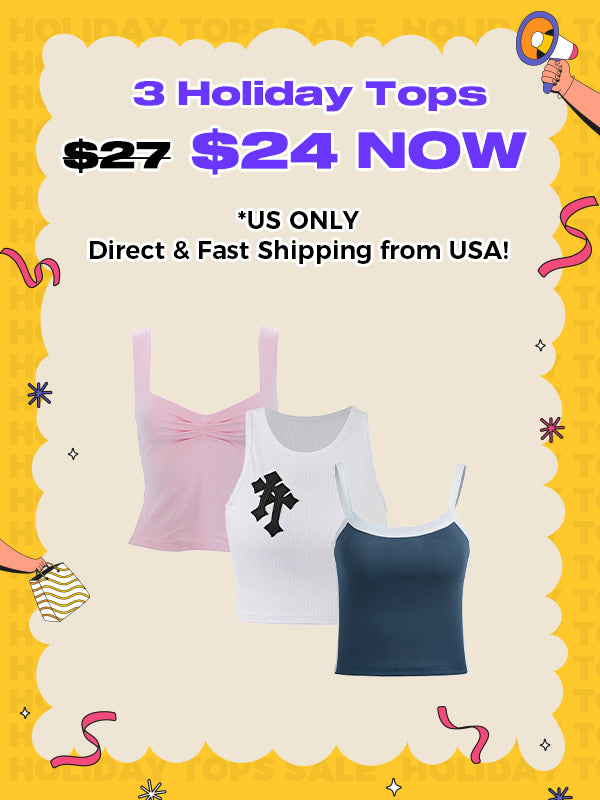 EMMIOL Mystery Box [3 Items Of Women Top] *US local warehouse