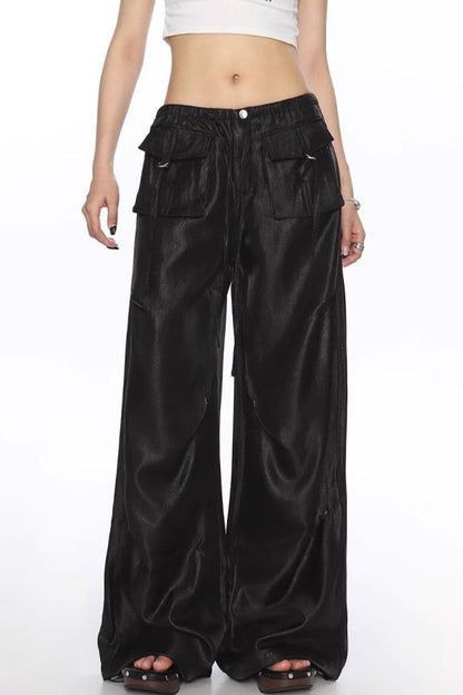 Cyber Liquid Light Sense Rivet Long Pants