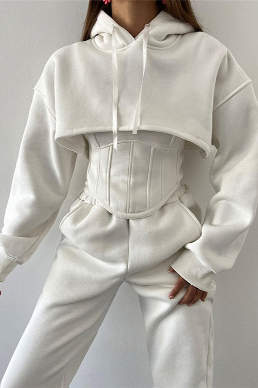 Tank Asymmetrical Hem Three Piece Set
