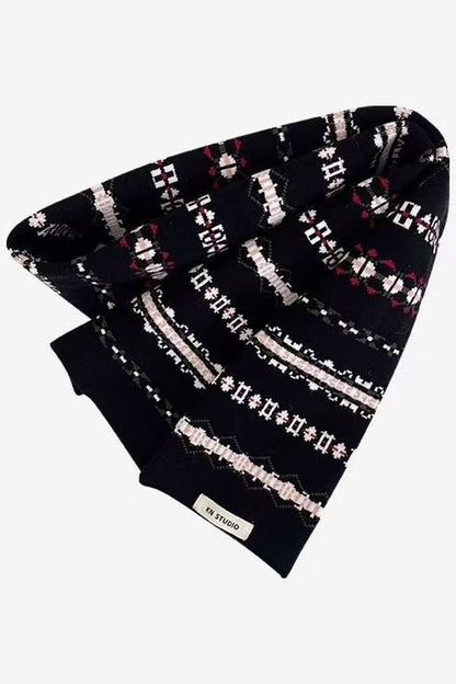 Striped Knit Vintage Warm Versatile Scarf
