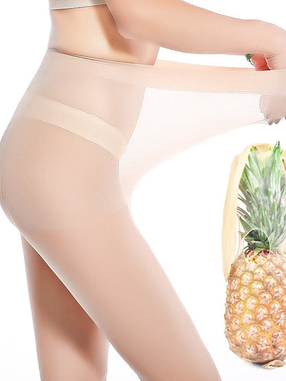 Panty Hose Daily Solid / Plain Color Polyester Cotton Sexy Simple Style Elastic 1 pcs for Women