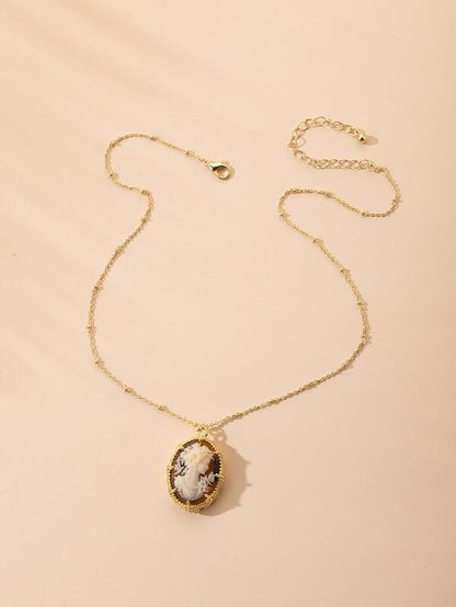 Figure Charm Necklace for Women