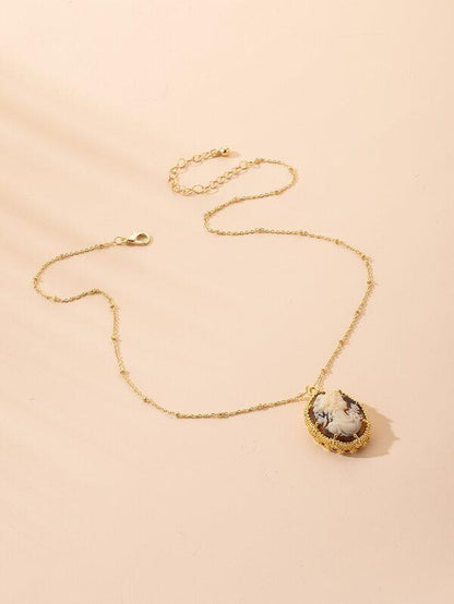 Figure Charm Necklace for Women