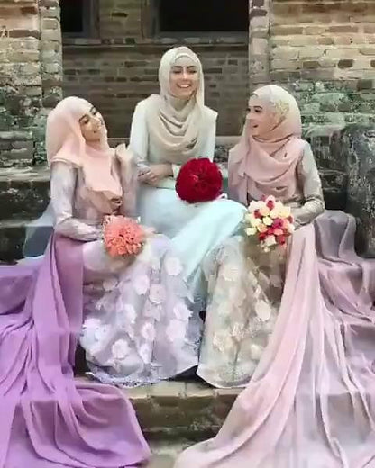 Muslim Hijab Turban Home Party / Evening Daily Solid / Plain Color Polyester Lace Casual Casual / Daily 1 pcs for Women