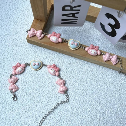 Japanese Anime Resin Charm Sweater