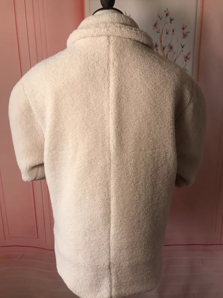 Cute Teddy Fur Coat Thick Autumn Loose Button Plush Jacket E-Girl Kawaii Korean Japanese Harajuku Retro Streetwear Fashion