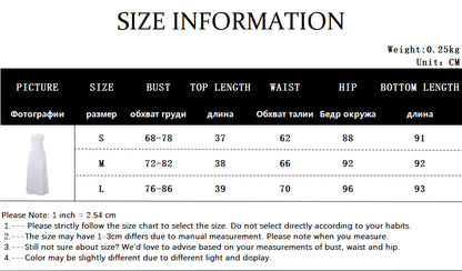 2PCS White Strapless Lace Ruffle Top + Long Skirt Set