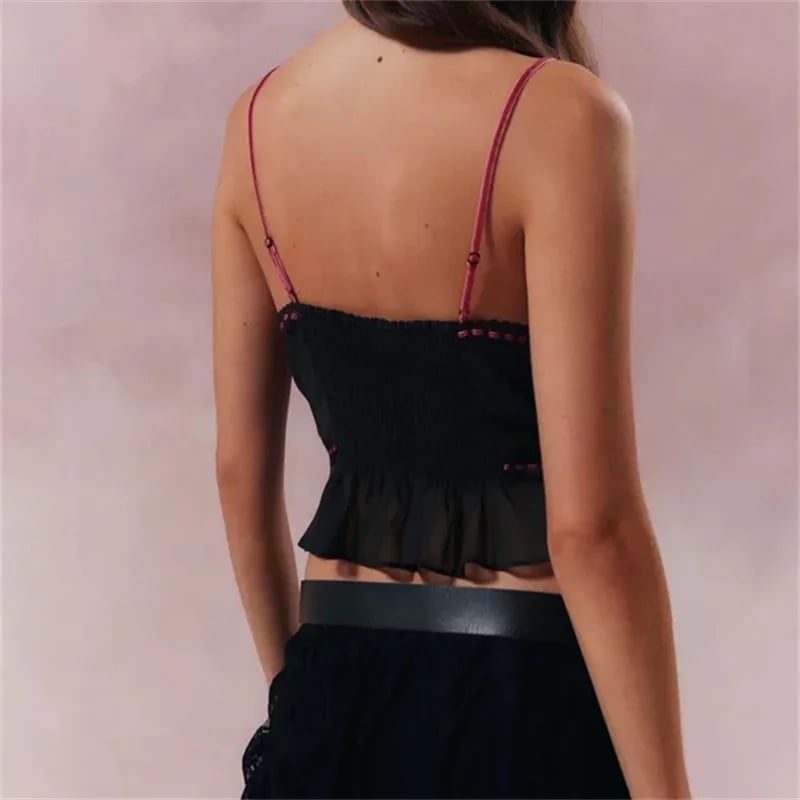 Blue Fairy Spaghetti Strap Top