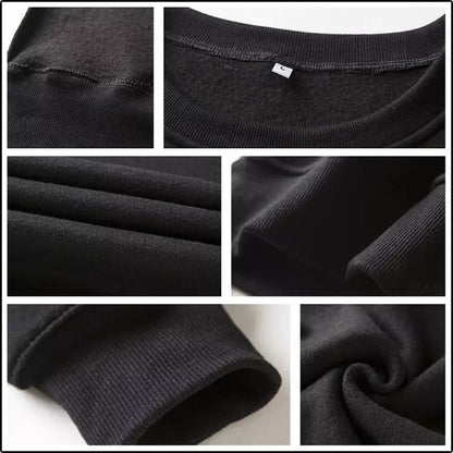 Vintage Devil Triangle Horn Loose Sweater Sweatshirt Long Sleeve Pullover Jumper Winter Goth Punk E-Girl Kawaii Korean Japanese Harajuku Streetwear