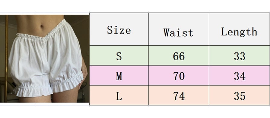 White Bloomer Shorts
