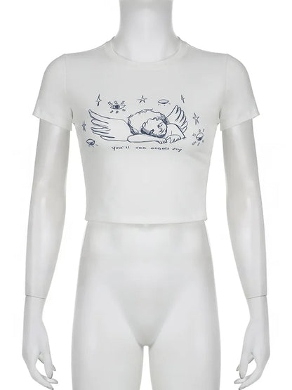 Angel Cupid Crop Top
