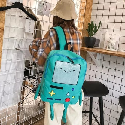 Cute BMO Gameboy Cartoon Backpack Bag Aesthetic Casual Summer E-Girl Kawaii Korean Japanese Harajuku
