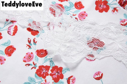 Cute Sexy Summer Boho Lace Graphic Lace Up Elegant Mini Bodycon Dress E-Girl Kawaii Korean Japanese Harajuku Chinese Retro Streetwear